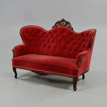 SOFFA, nyrokoko, 1800-talets andra hälft.