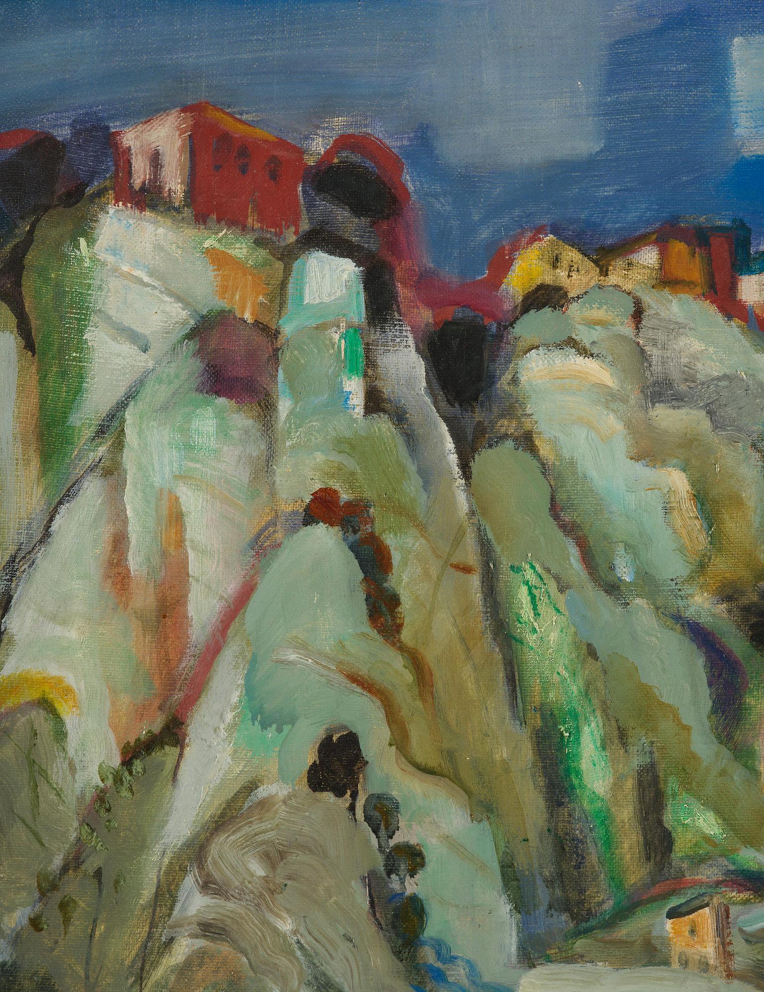 Jules Schyl, View from Capri.