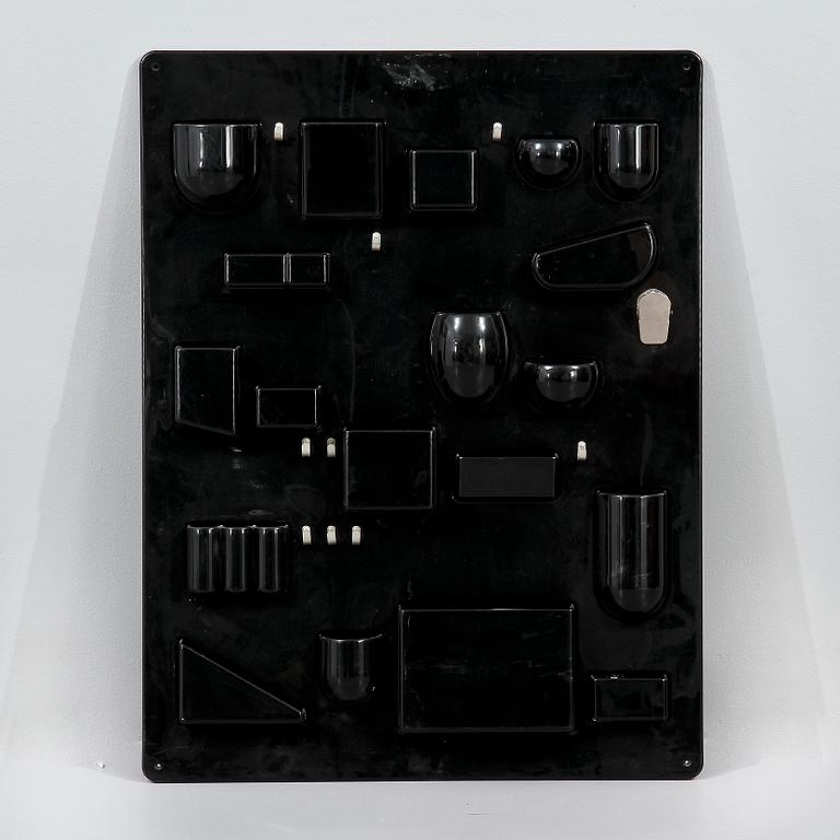 VÄGGFÖRVARING, plast, "UtenSilo", Dorothee Maurer-Becker, Ingo Maurer, 1969.
