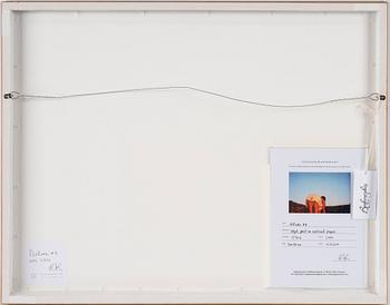 Katja Kremenic, photography, signed on label and on certificate verso. Edition 1/9+2.