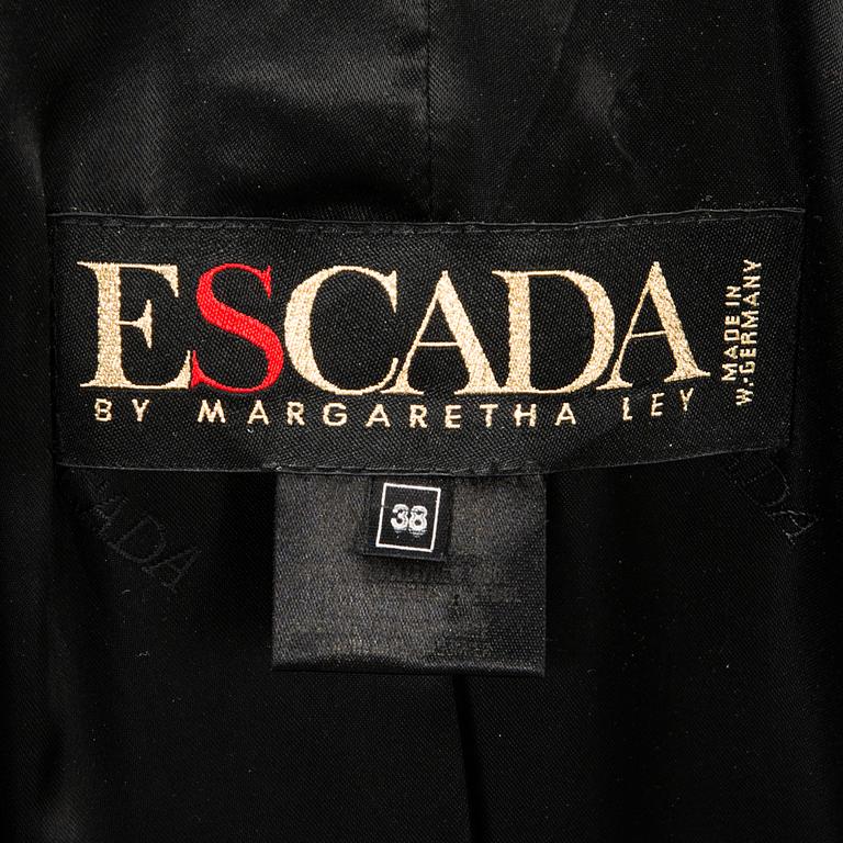 ESCADA, VINTAGE KAVAJ, storlek 38.