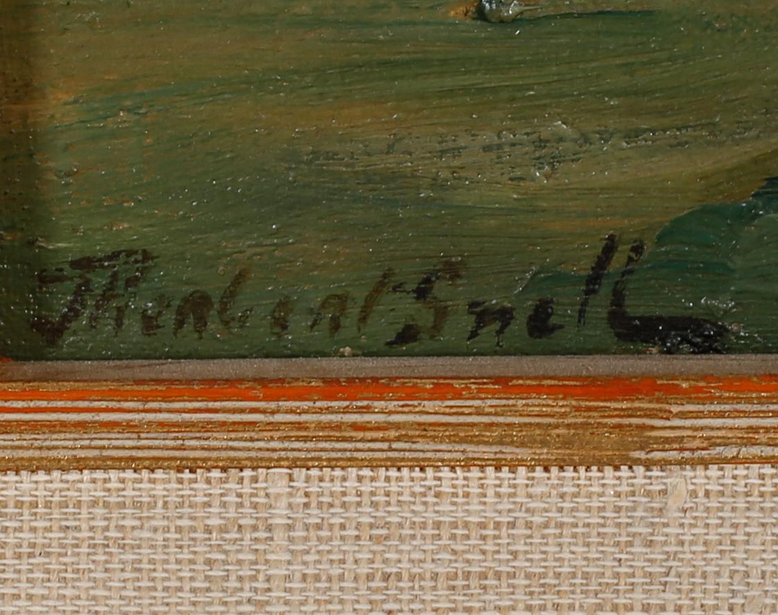 JAMES HERBERT SNELL, olja på duk, signerad.