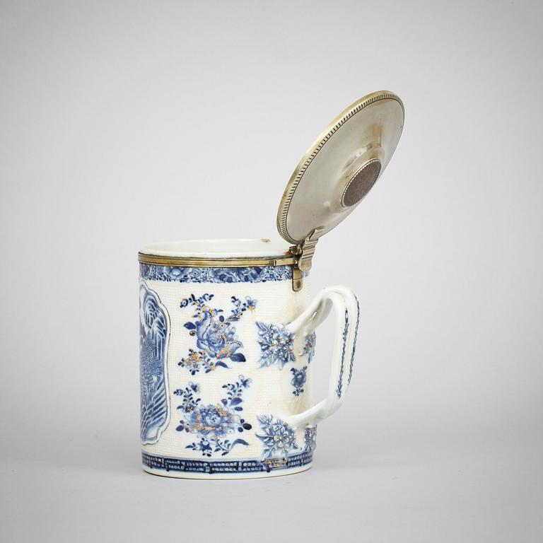 STOP, porslin, Kina, 1700-tal.