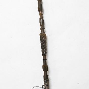 Cup and pipe, silver, one with mark of Claes Christian Carlén, Borås 1854.