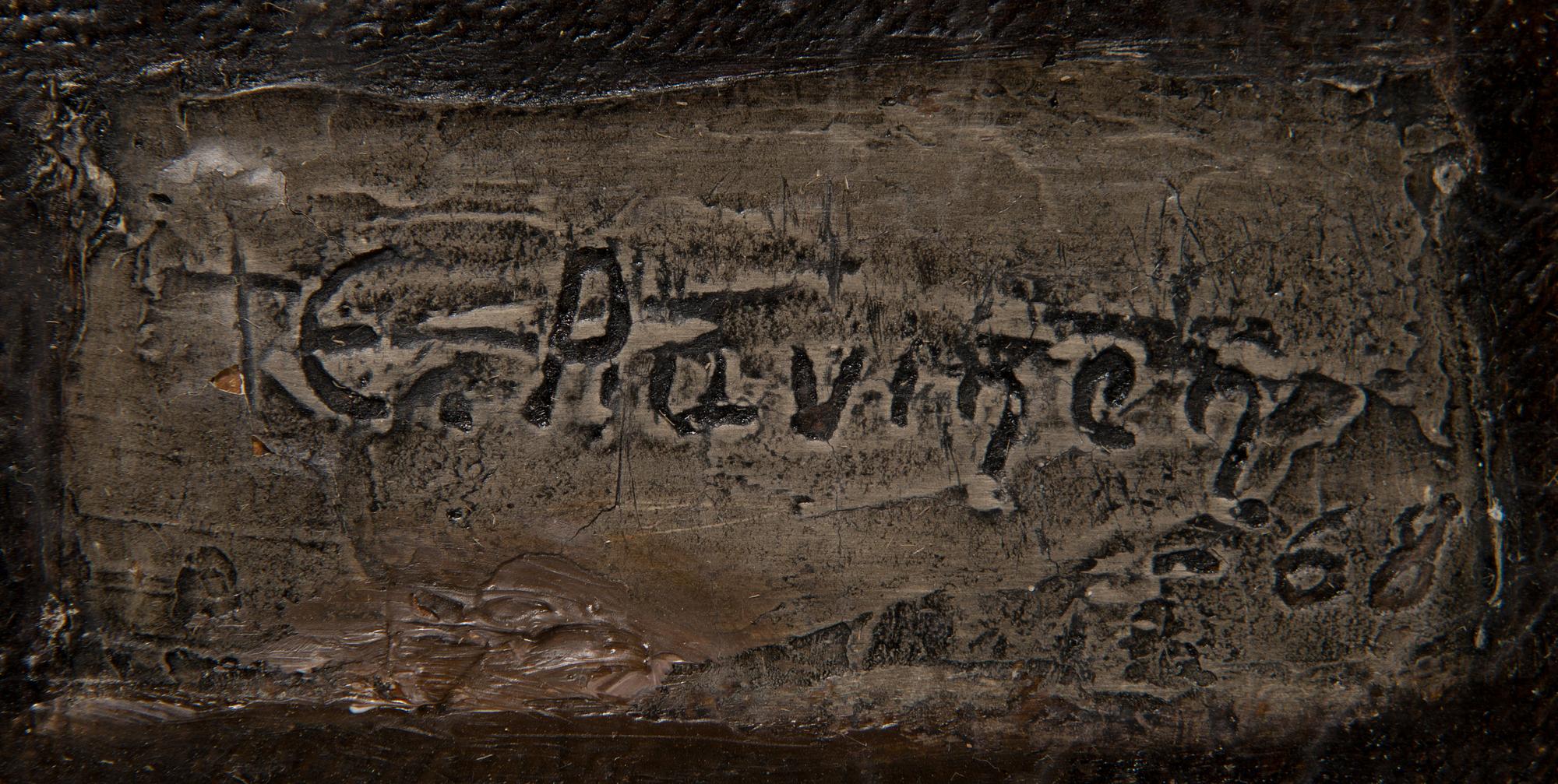 Erkki Auvinen, oil on canvas, signed and dated -68.
