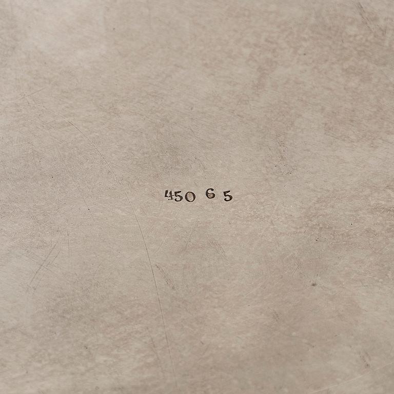 Tarjotin, hopeaa, Alexander Sturm, Wien, Itävalta-Unkari 1910-20-luku.