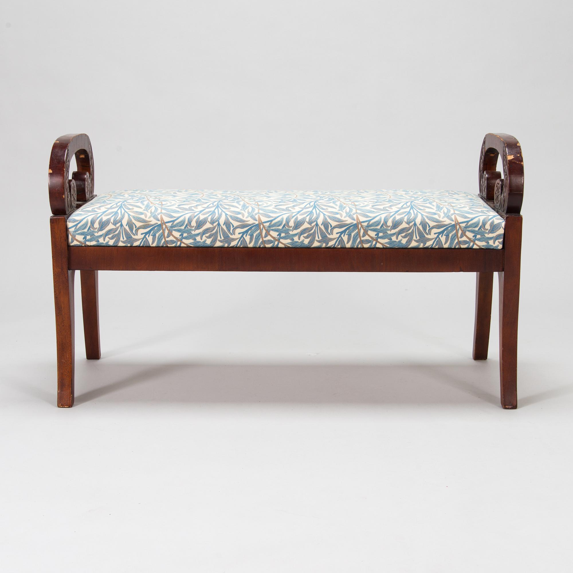 A bench from the first half of the 19th-century.