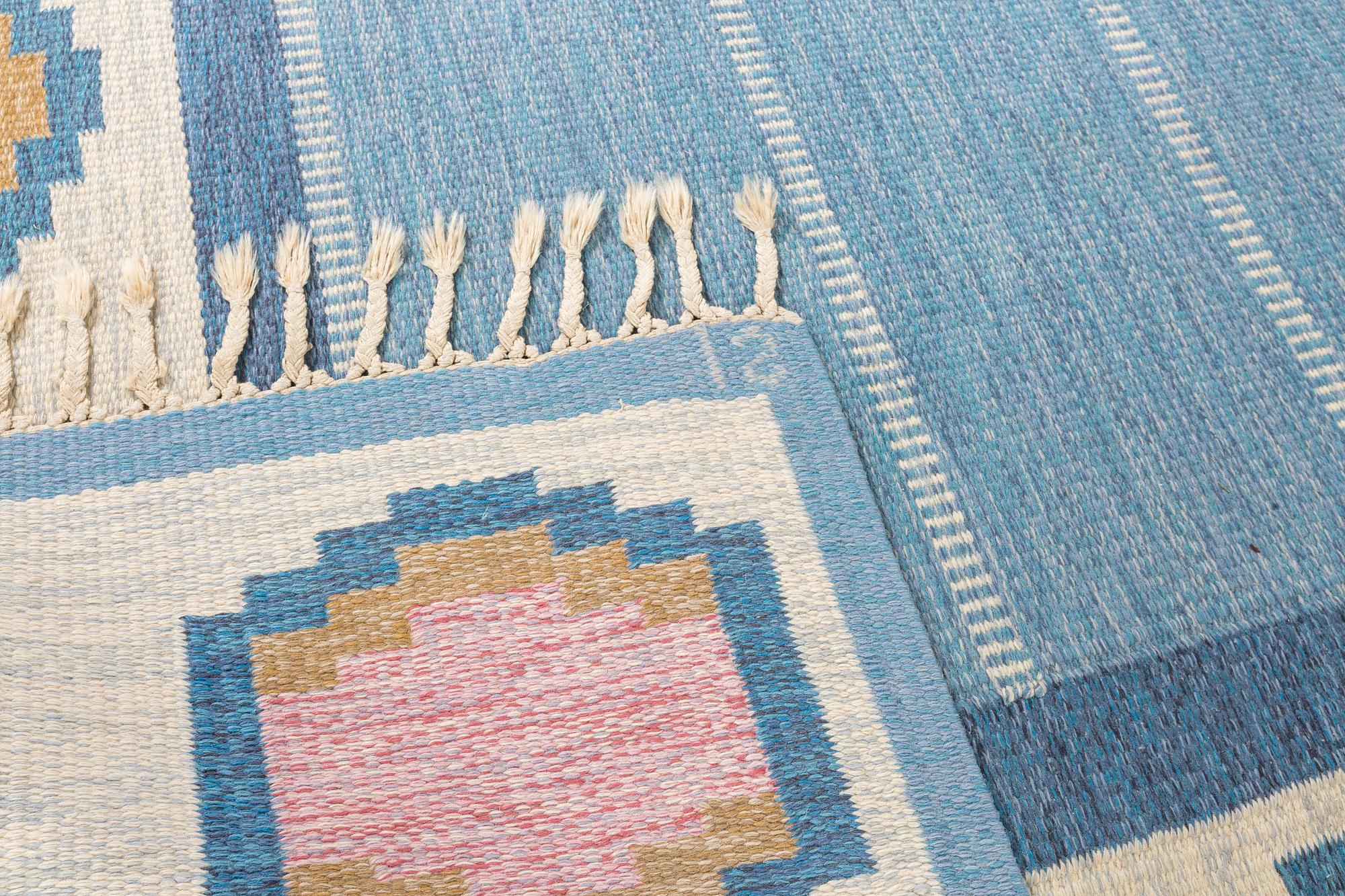 MATTA, rölakan. Signerad IS (Ingegerd Silow), ca 281 x 195,5 cm.