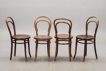 STOLAR, 4 st snarlika, bl a Thonet, 1900-talets början.