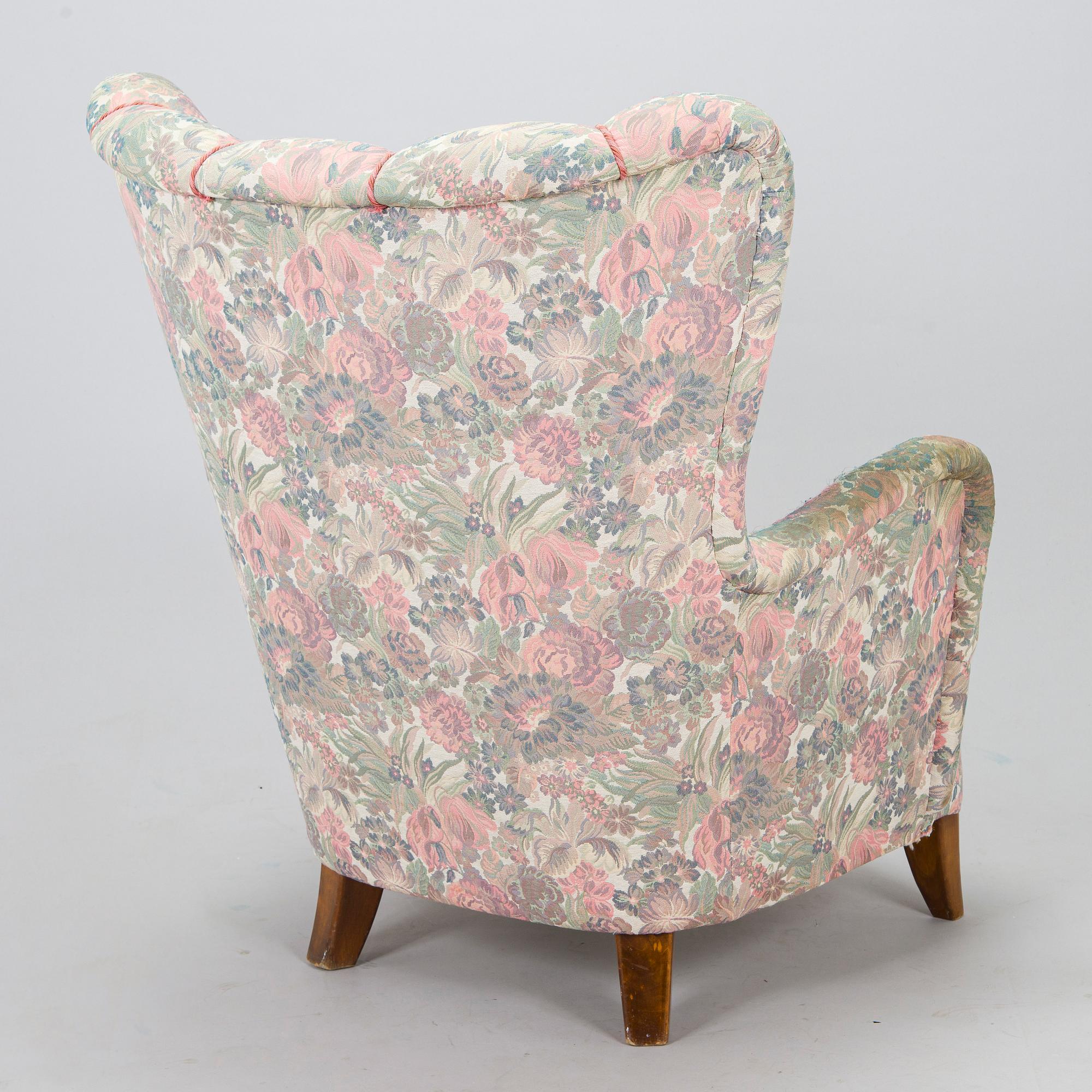 Ilmari Lappalainen, A 'Rex' armchair for Asko, mid-20th century.