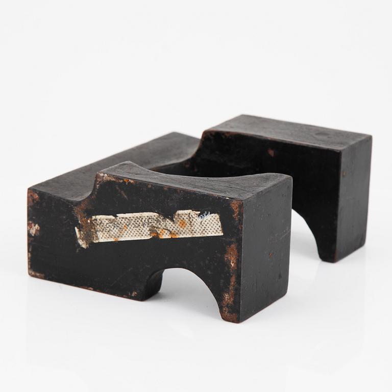 Björn Selder, sculpture, signed, numbered, iron.