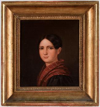 OKÄND KONSTNÄR, olja på duk, osign. 1800-tal.