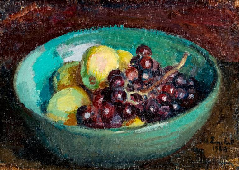 Magnus Enckell, STILLEBEN MED FRUKT.