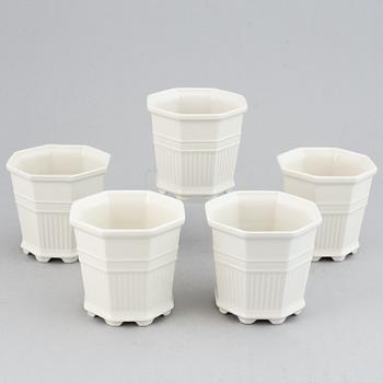 Prins Eugen, ytterfoder 12 stycken. "Waldemarsudde-kruka", Gustavsberg.