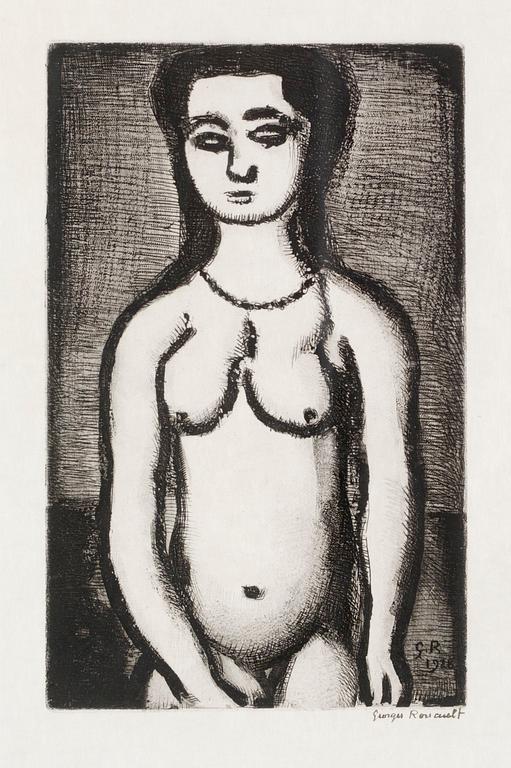 Georges Rouault, "Nu", ur: "Réincarnations du Père Ubu".