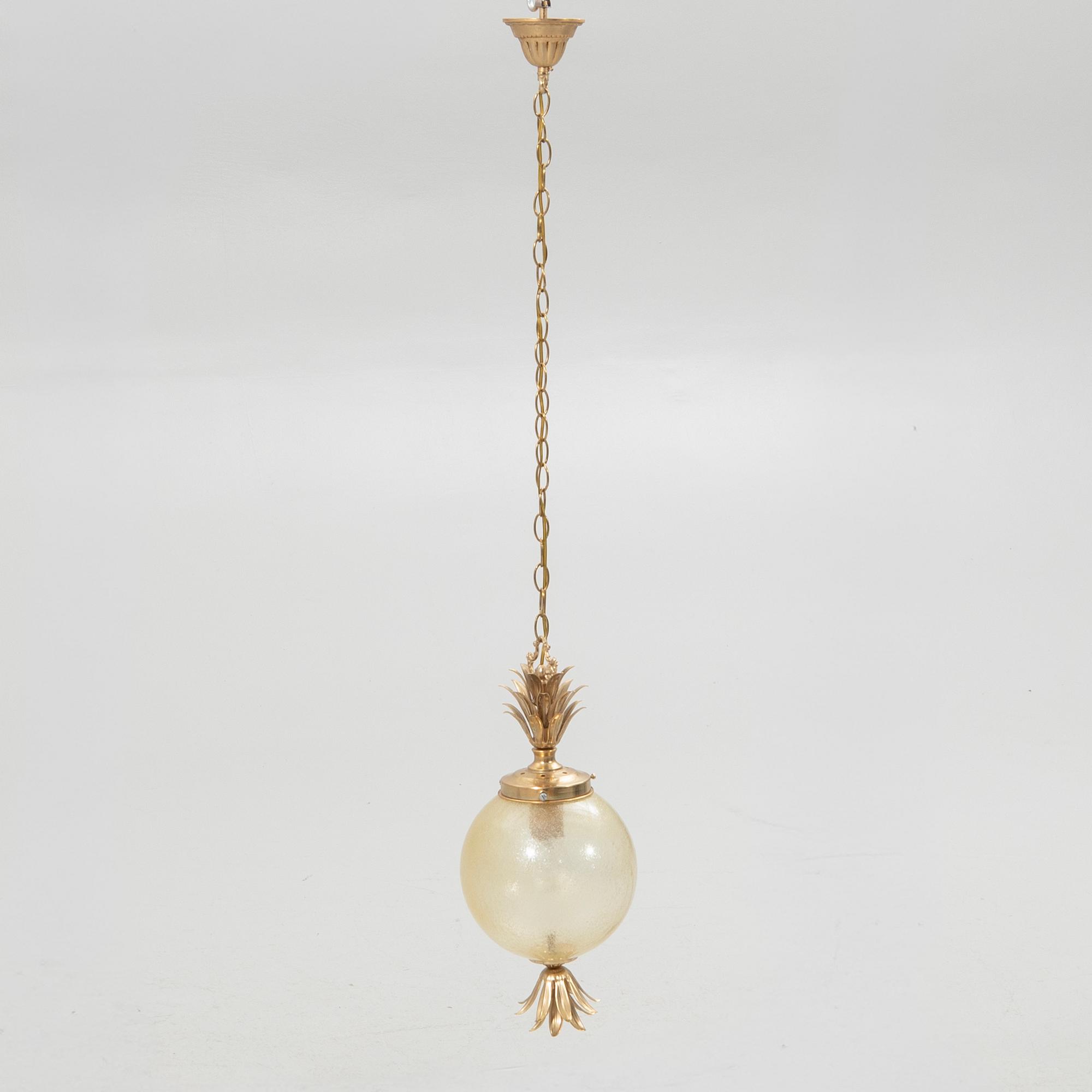 Ceiling lamp, 20th century.