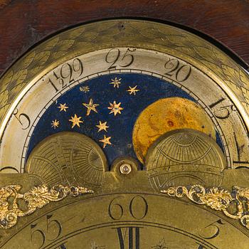 Longcase clock by Matthew Bushel, Aston England.