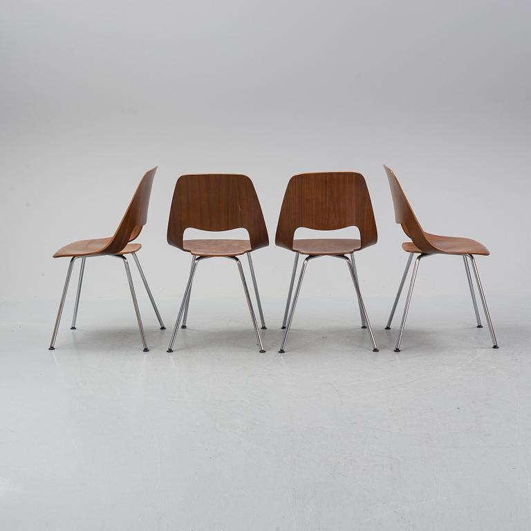 ALFREDO HÄBERLI, four 'Jill' chairs, Vitra, 2012.