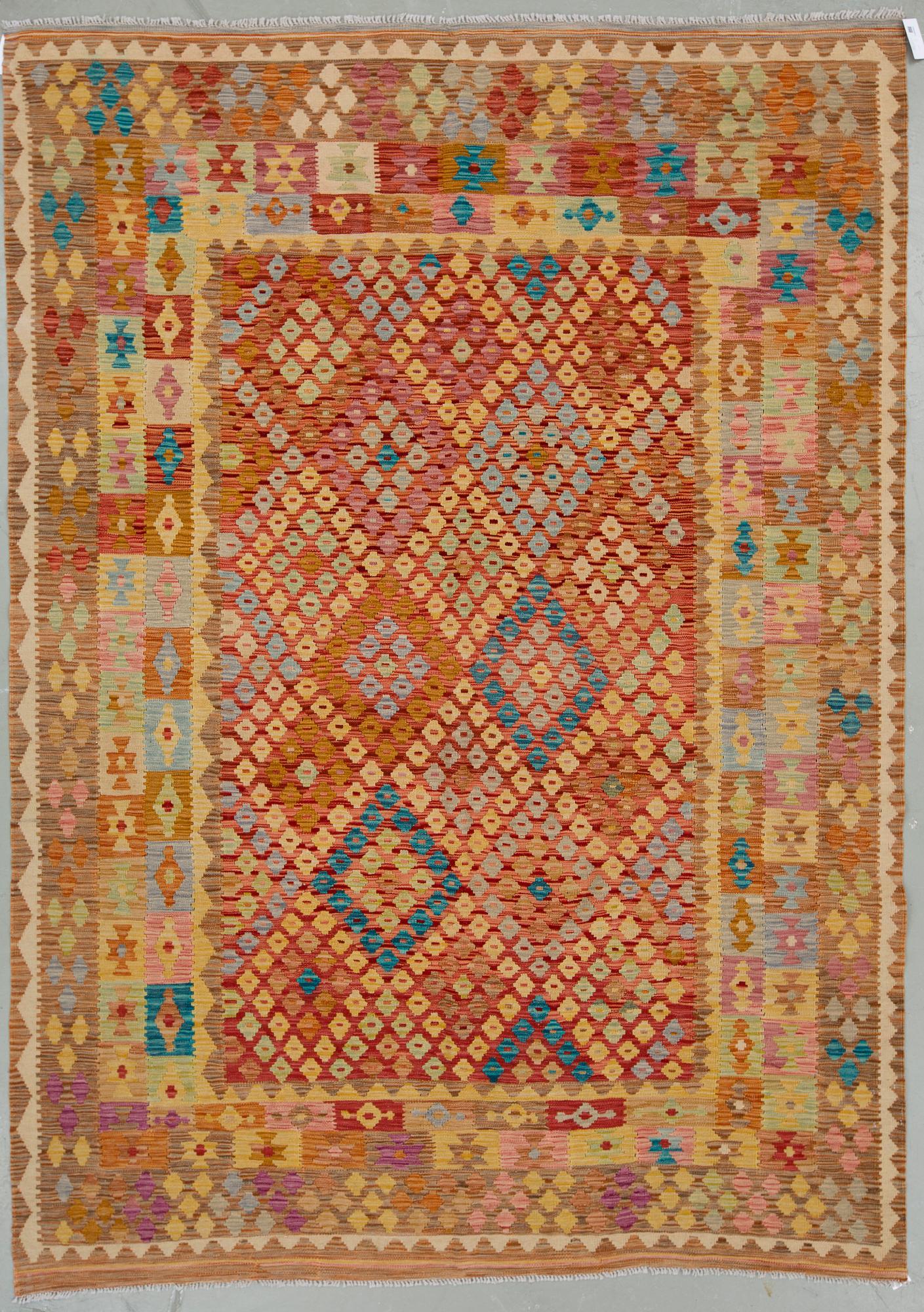 KELIM, Uzbekistan. Ca 292x210 cm.