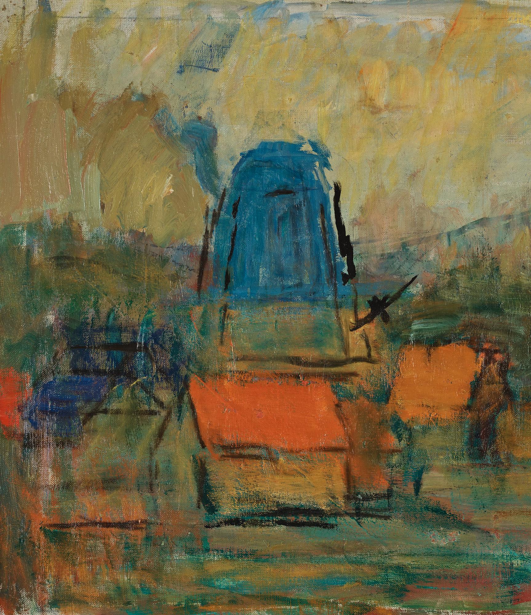 Carl Kylberg, "Morgondimman lättar".