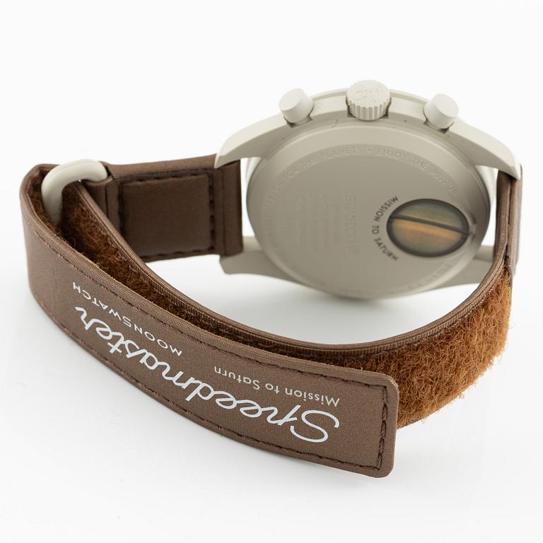 Omega/Swatch, MoonSwatch, "No Reserve", collection of 14 pcs, chronograph, wristwatches, 42 mm.