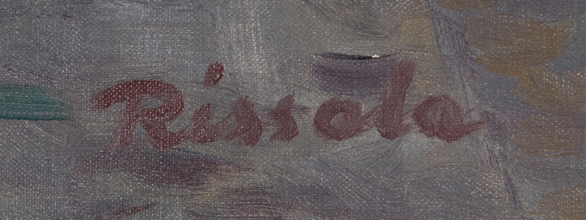 Kaapo Rissala, Vårvinter i Helsingfors, Nervandersgatan.