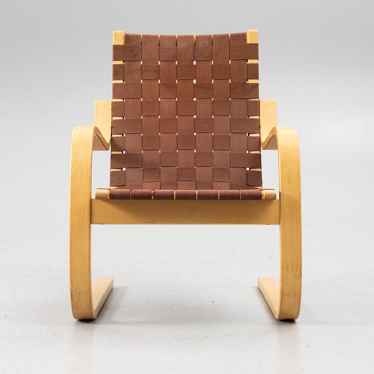 Alvar Aalto, fåtölj, modell 406, Artek, Finland.