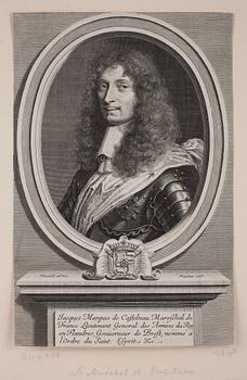 352. Robert Nanteuil, A collection of 20 engravings. Portraits.