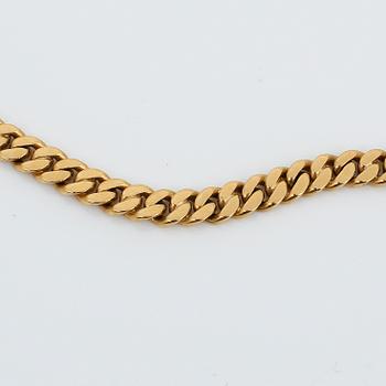 COLLIER, 18K guld, Sverige, troligen 1900-talets andra hälft . Vikt ca 7,70 g.