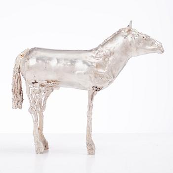 Lars Arby, skulptur, sterling silver, Göteborg, sannolikt 1978.