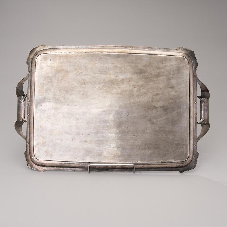 BRICKA, silver, Henrik Tallberg, St:Petersburg 1827,