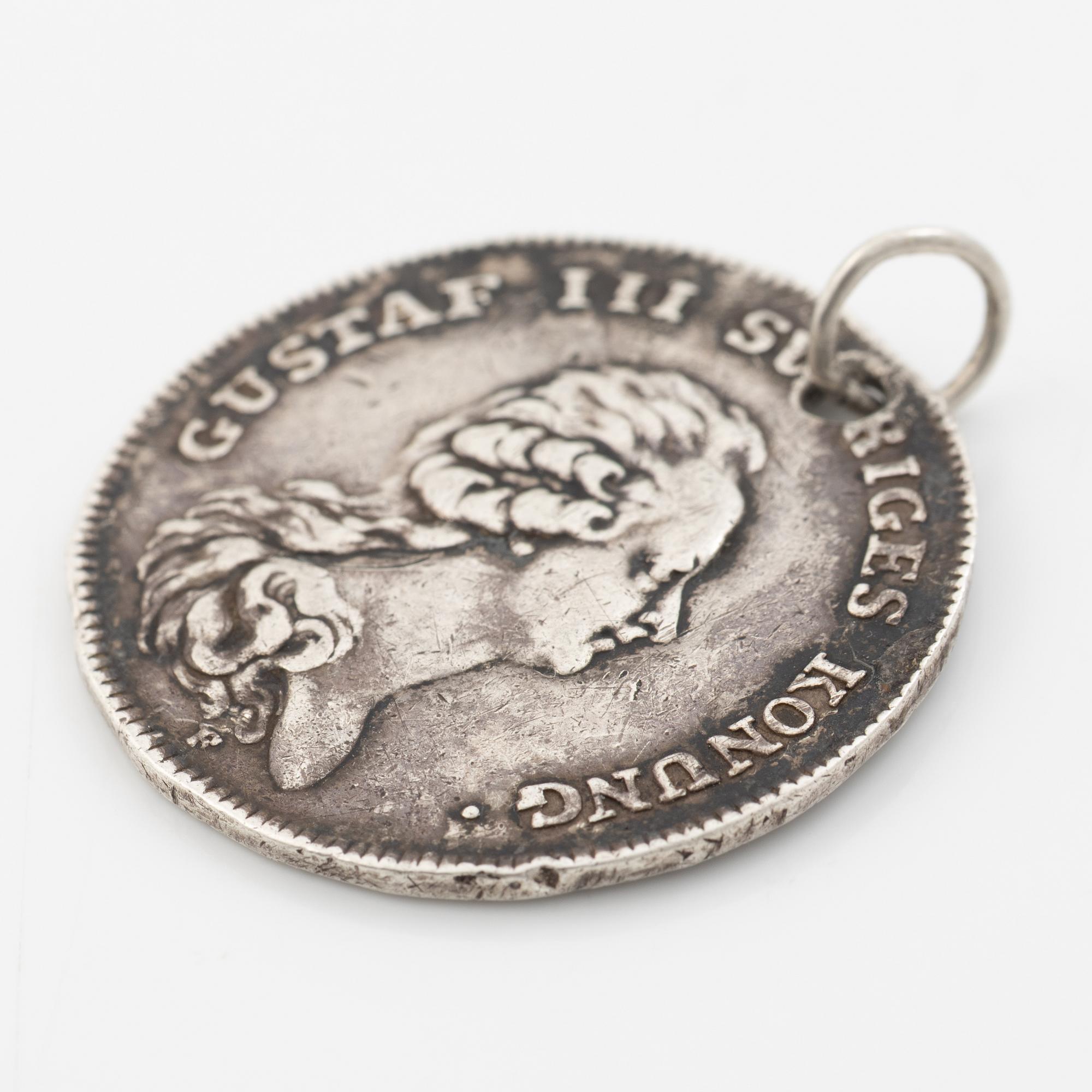 Medal of Valour, 1789 model, silver.
