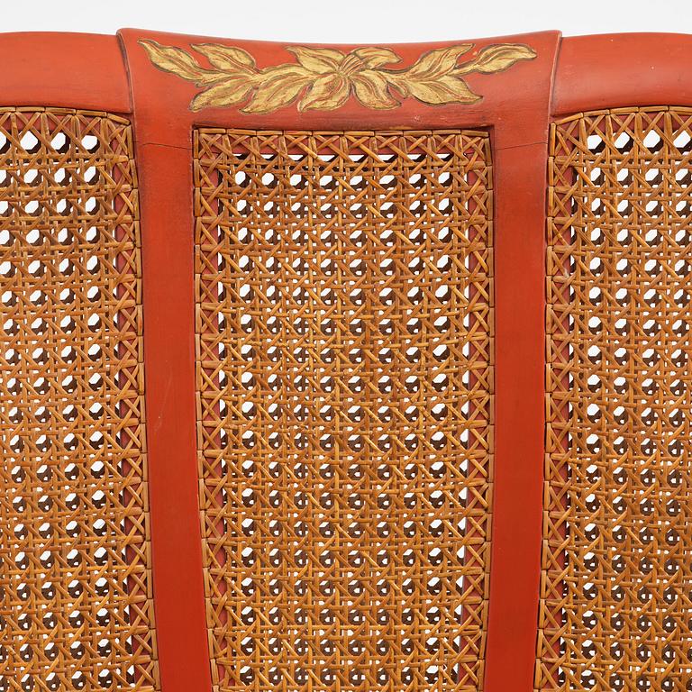 Carl Malmsten, a pair of Swedish Grace armchairs, cabinetmaker Albin Johansson, Stockholm, for Villa Kvikkjokk, 1927-28.