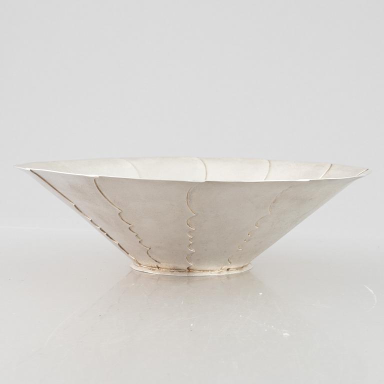 Horst H. Hild, skål, sterlingsilver, Stockholm, 1978.