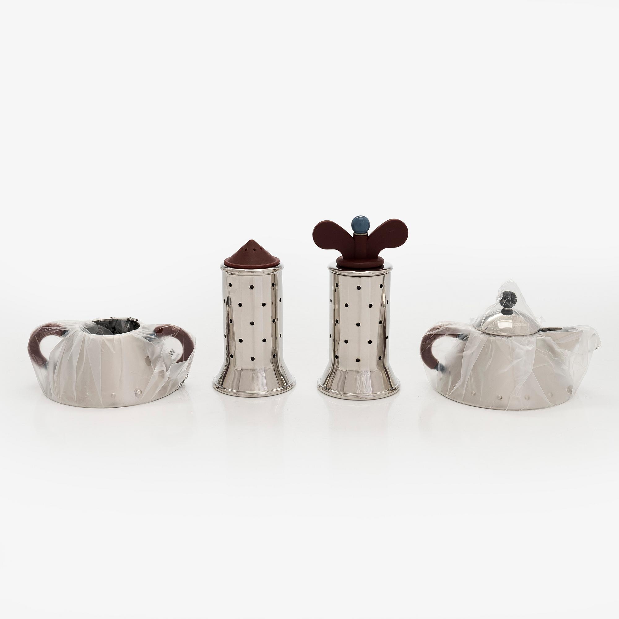Serveringstillbehör, 4 st, Alessi, Italien.