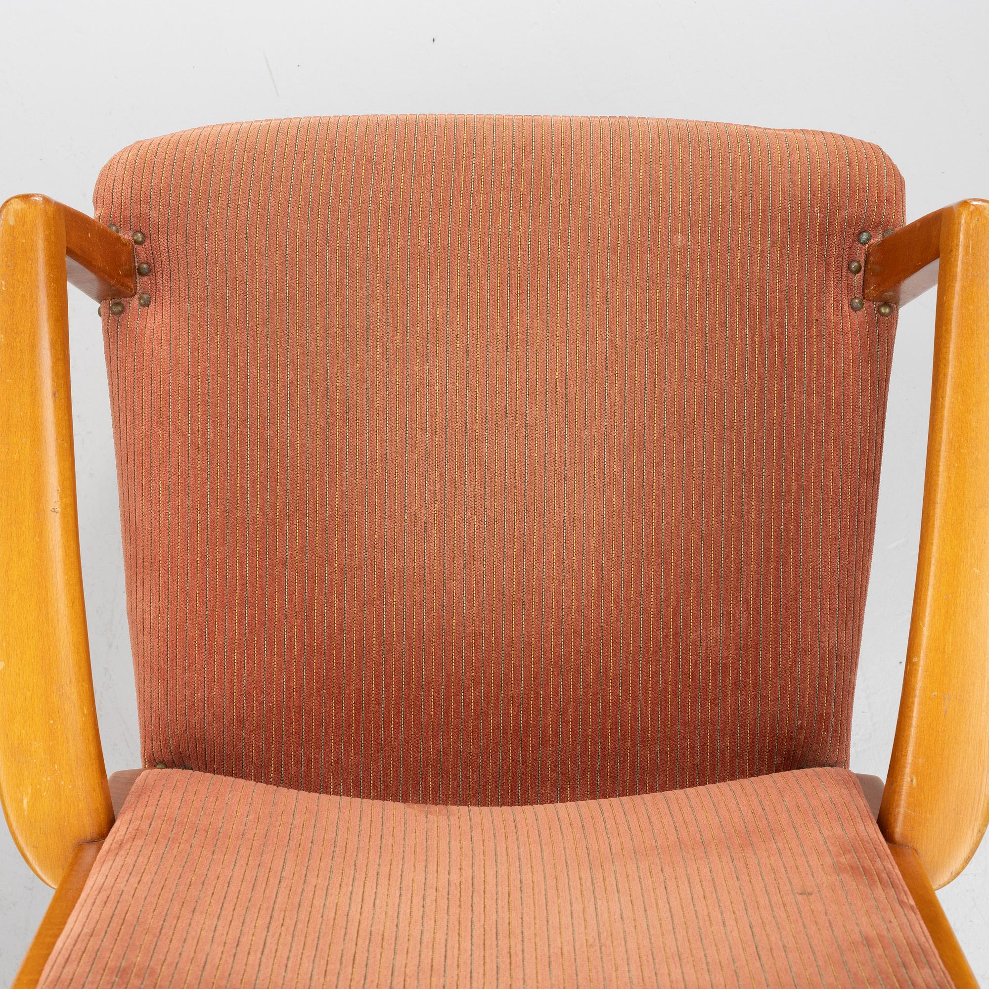 David Rosén, a pair of model 562-317 armchairs, Nordiska Kompaniet, 1959.