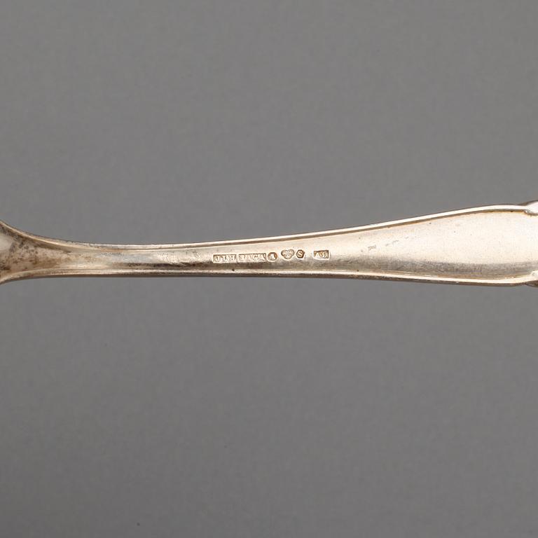 BESTICKSERVIS, 66 delar, silver, modell "Saga". Totalvikt, inklusive knivar, ca 2600 g.