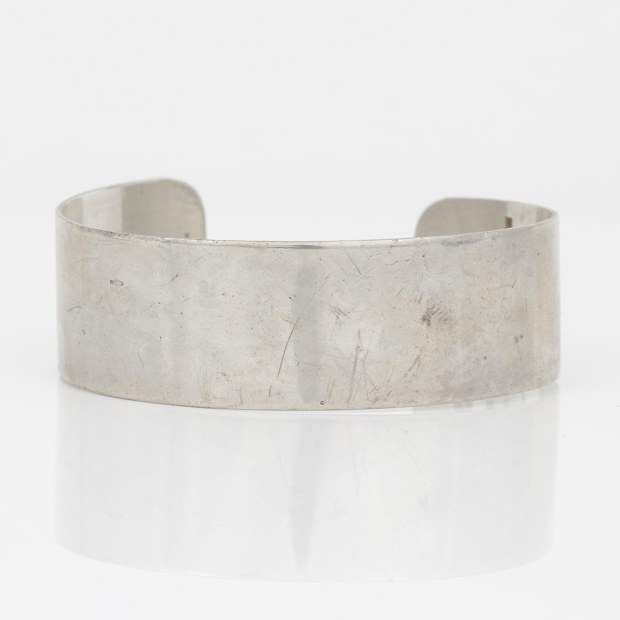 ARMLÄNK, sterling, Wiwen Nilsson, Lund, 1967. Vikt ca 24 g.