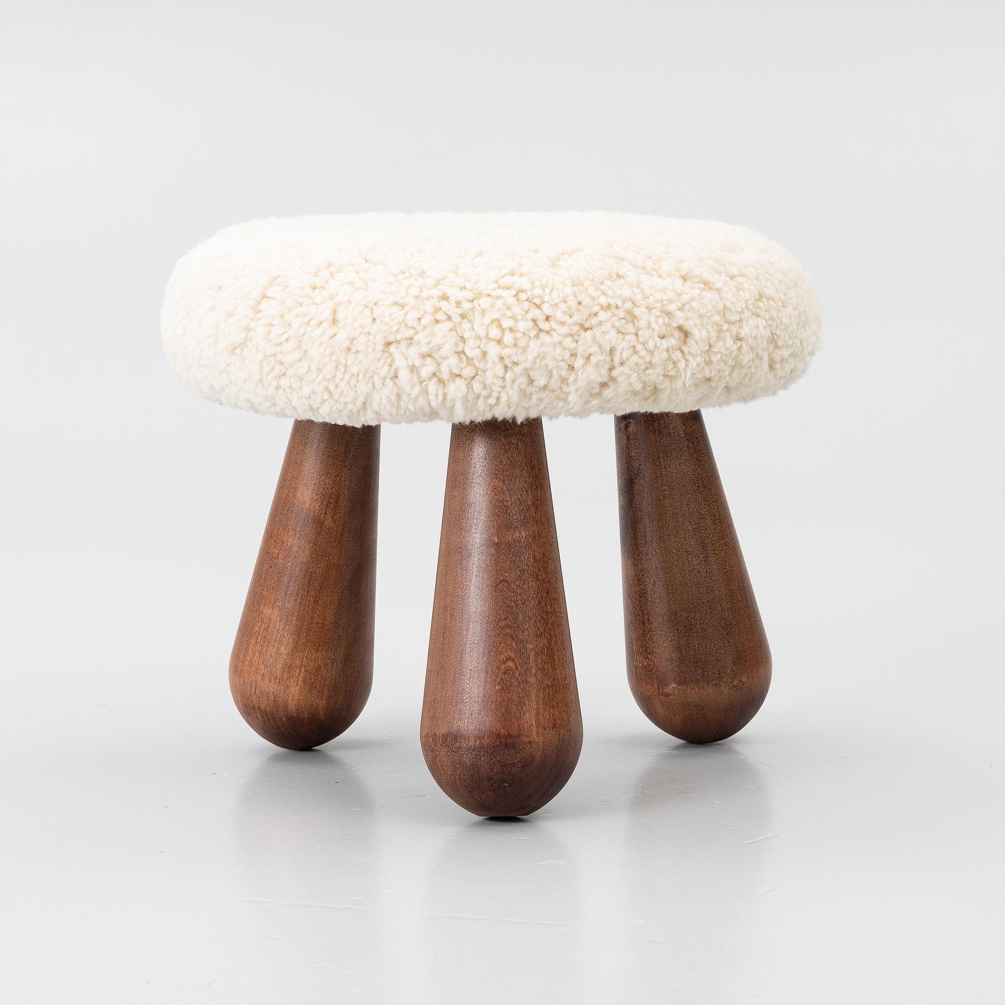 A stool, contemporary production, Sweden.