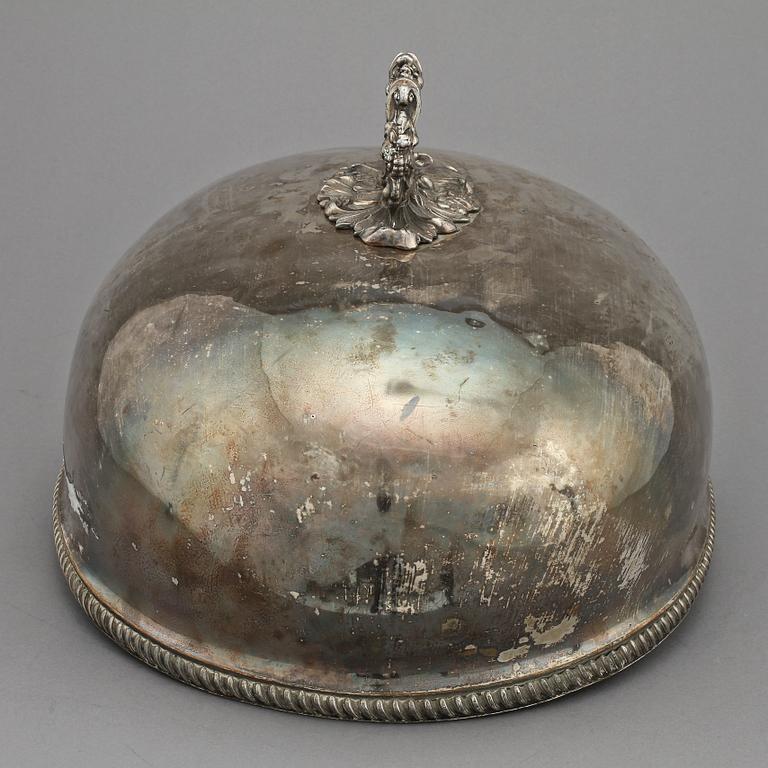 STEKHUV, nysilver, sekelskiftet 1800/1900-tal.