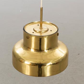 AN BRASS CEILING LAMP "BUMLINGEN" BY ANDERS PEHRSON FOR ATELJÉ LYKTAN.