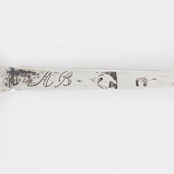 A Swedish Silver Spoon, Hudiksvall, probably 1761.
