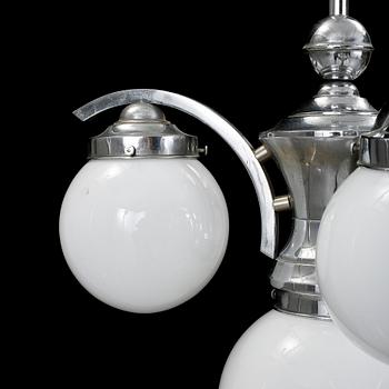 TAKLAMPA, art deco, 1940-tal.