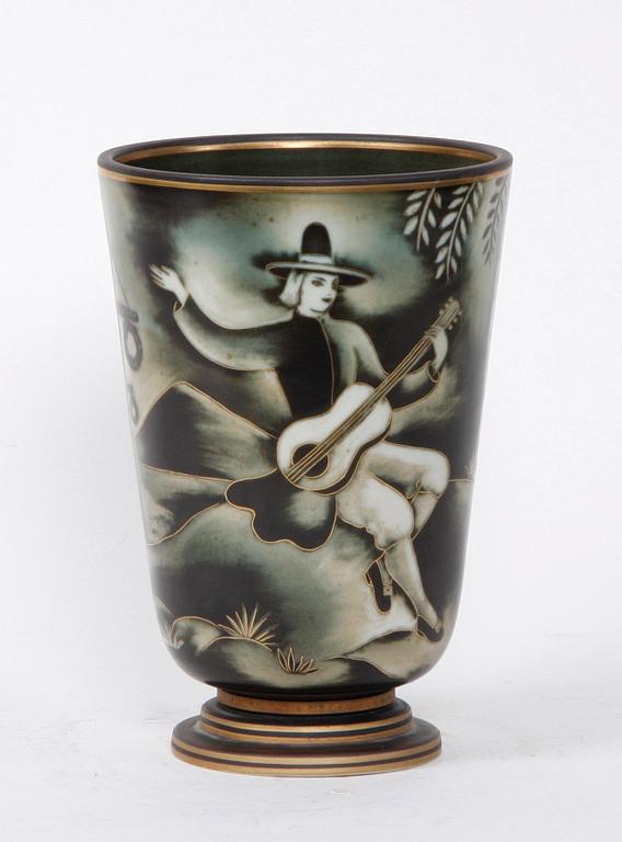 VAS, "Flambé", Gunnar Nylund, Rörstrand.