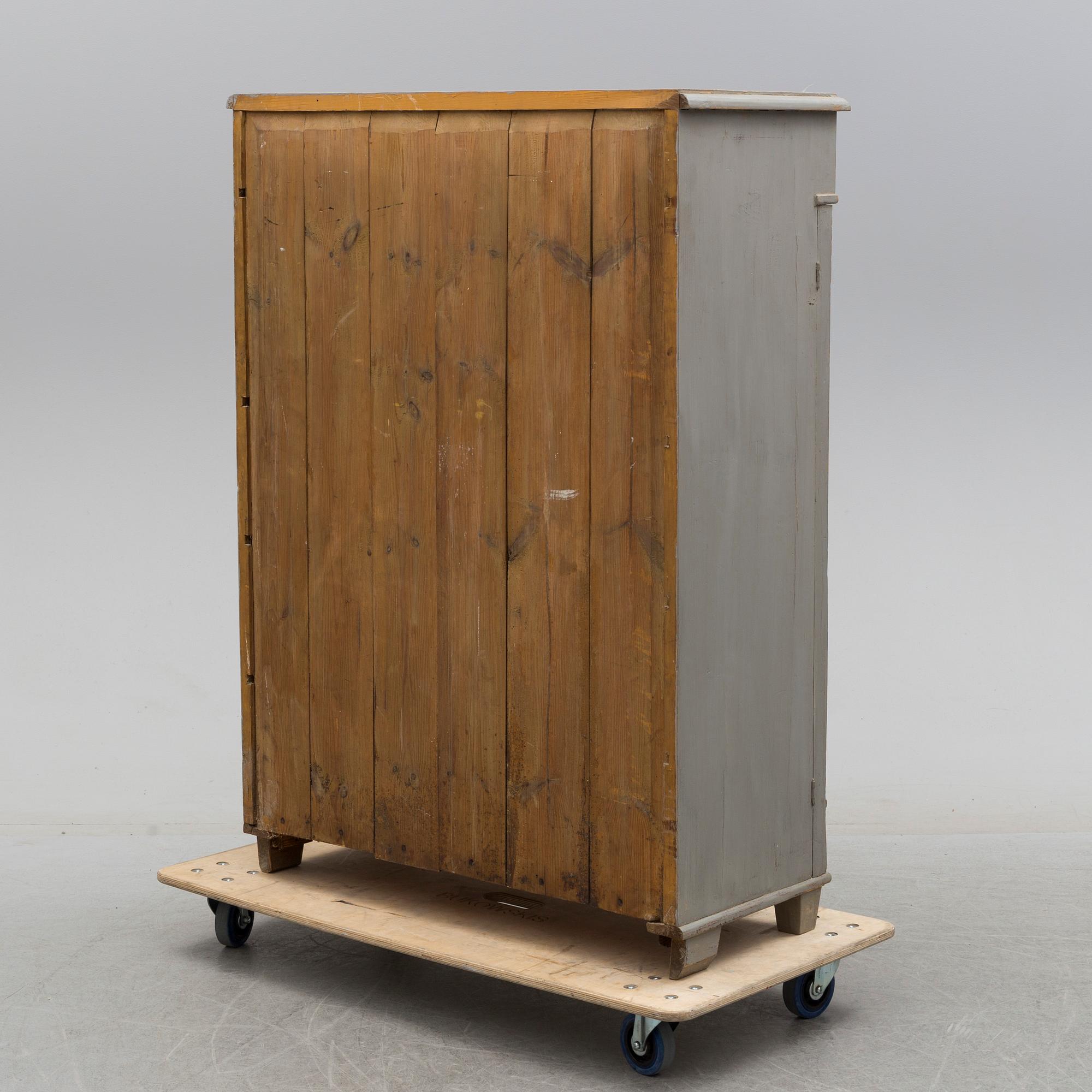A second half of the 19th century cupboard.