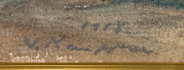 Väinö Kamppuri, Stadsvy.