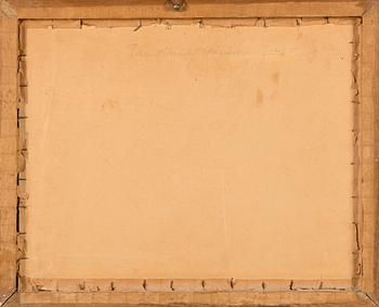 Albert Edelfelt, etching, signed AE on plate.