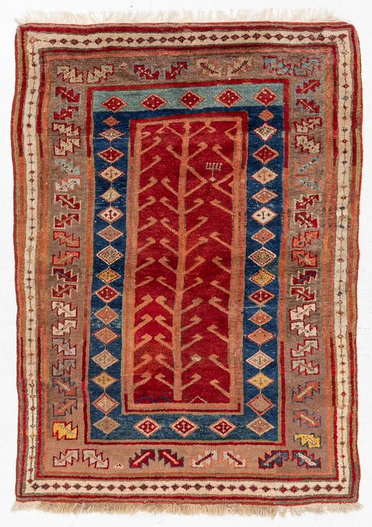 Rug, Konya Karaman "Tree of Life", Antique, Ca 160 x 115 cm.