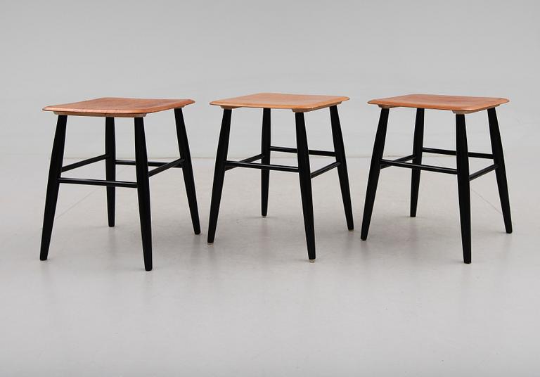 PALLAR, 3 st, "Fanett", Ilmari Tapiovaara, Edsbyverken, 1960-tal.