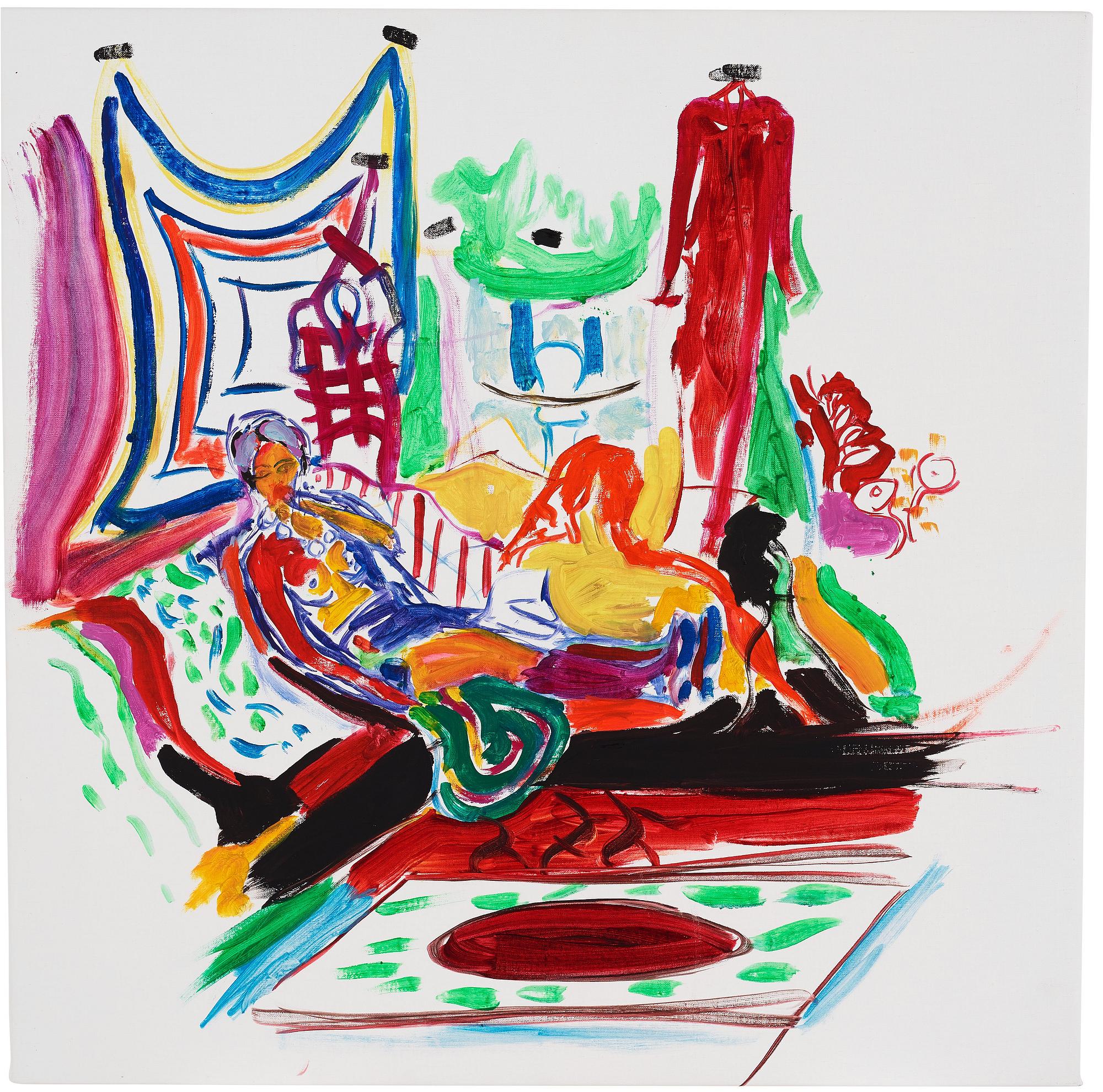 Emily Sundblad, "Britt-Marie som Odalisque".